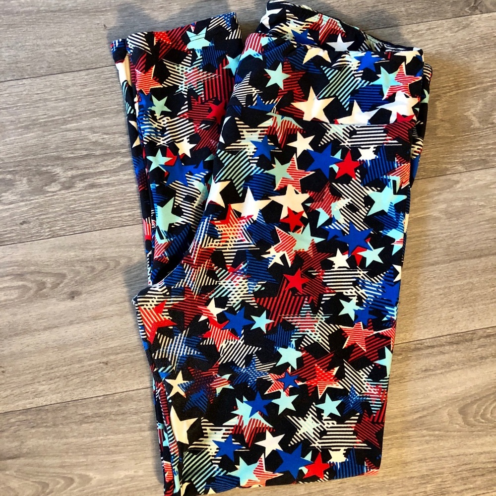 LuLaRoe TC Americana Leggings